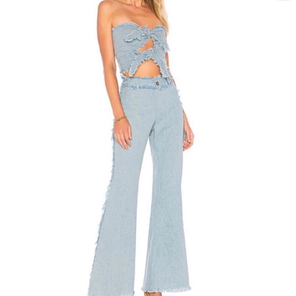 NWOT Indah XS Crop Top